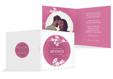 Hochzeit Einladung Cherry Blossom