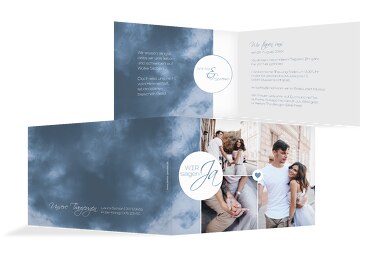 Hochzeit Einladung Sanft