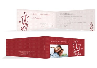 Hochzeit Einladung Liebestraum