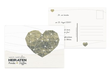 Save-the-Date Sternenbild