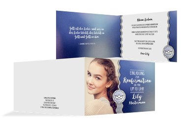 Konfirmation Einladung Schiffahrt