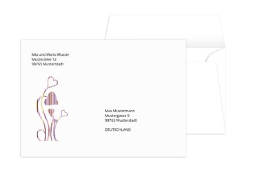 Umschlag Wir heiraten