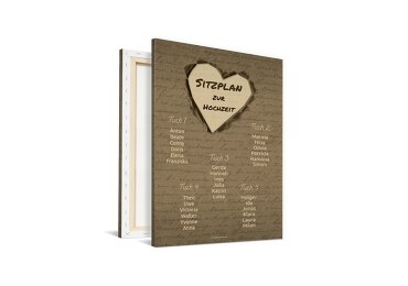 Sitzplan Herzensgedicht