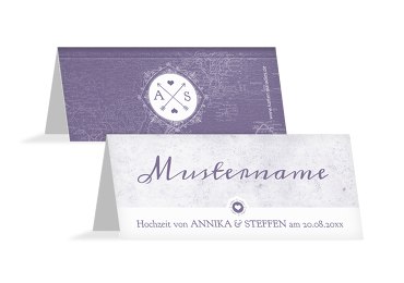 Hochzeit Tischkarte Hochzeitspass