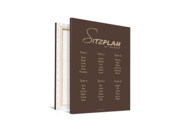 Sitzplan natürlich Ja