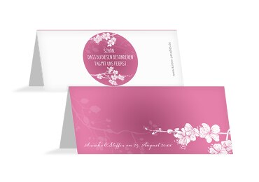Hochzeit Tischkarte Cherry Blossom
