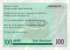 Ansicht 3 - Geburtstagseinladung Geldschein 100