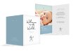 Baby Dankeskarte Welcome