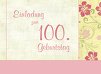 Ansicht 3 - Einladung zum Geburtstag Foto Hibiskus 100