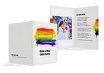Hochzeit Dankeskarte Regenbogenliebe