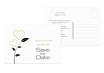 Save-the-Date Herzblume