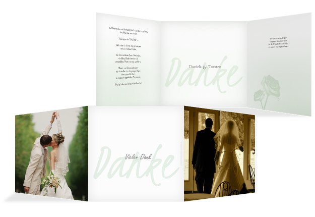 Hochzeit Danke 3 Vermählung
