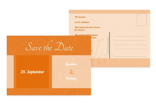 Save-the-Date Hochzeitsglück