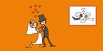Ansicht 3 - Hochzeit Einladung Comic Brautpaar