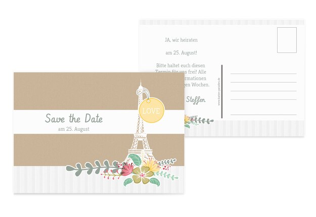 Save-the-Date Paris
