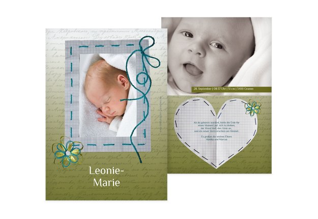 Babykarte Schnipp-Schnapp