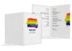 Menükarte Regenbogenliebe