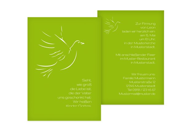Firmkarte Pigeon