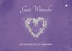 Ansicht 2 - Hochzeit Ballonkarte glamour heart