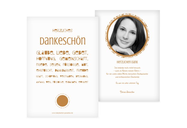 Konfirmation Danke Spruchkreis