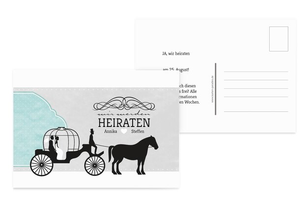 Save-the-Date Kutsche