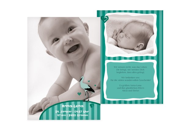 Babykarte Harmonie