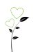 Ansicht 2 - Hochzeit Einladung Herzblume