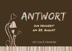 Ansicht 2 - Antwortkarte Wir heiraten