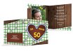 Einladung Lebkuchenherz 50 Foto