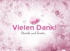 Ansicht 4 - Hochzeit Danke Din romantische Liebe
