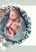 Ansicht 4 - Baby Dankeskarte Vintage Blumenranke