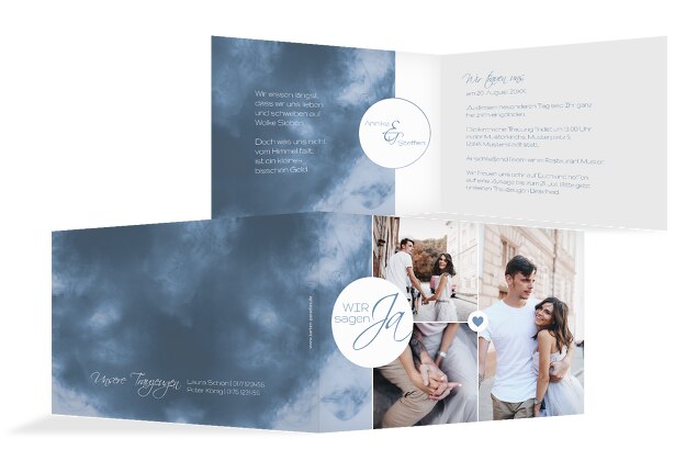 Hochzeit Einladung Sanft