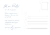 Ansicht 3 - Hochzeit Save-the-Date Sanft