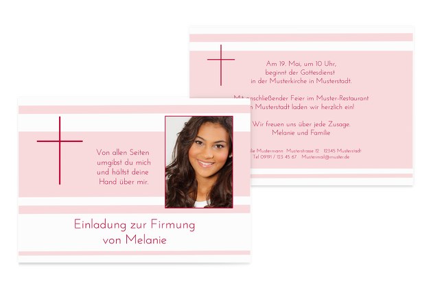 Firmkarte Kreuz
