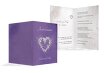 Hochzeit Einladung 2 glamour heart