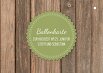 Ansicht 2 - Ballonkarte Vintage Holz