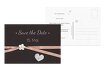Hochzeit Save-the-Date sanfte Blüte