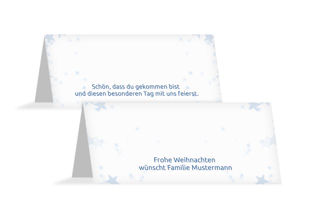 Tischkarte Laterne