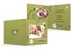 Baby Dankeskarte Kreidepapier