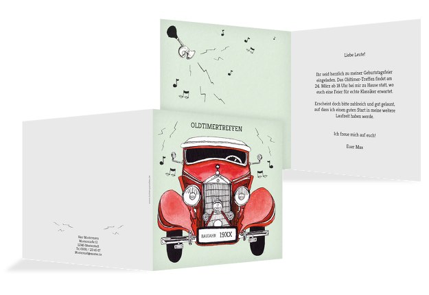 Einladung Oldtimertreffen