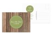 Save-the-Date Vintage Holz