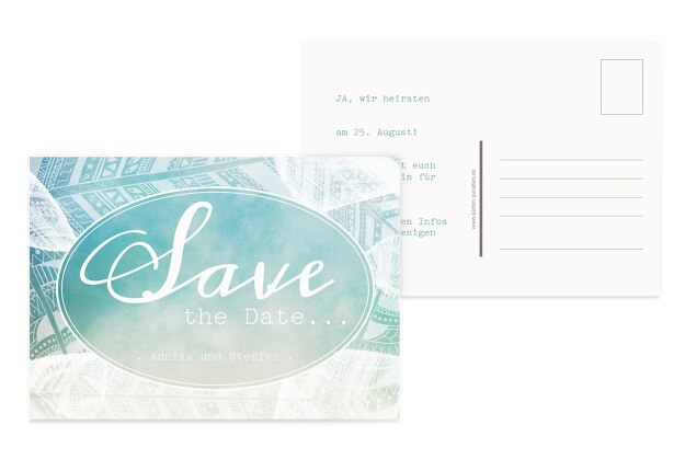 Save-the-Date Federleicht