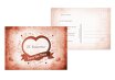 Hochzeit Save-the-Date Herz