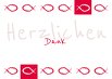 Ansicht 2 - Konfirmation Dankeskarte Fische