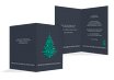 Weihnachtsgrußkarte Baum