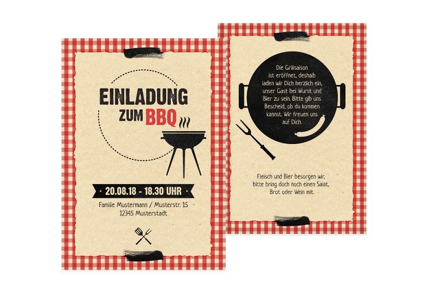 Einladung Sommerfest BBQ