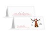 Tischkarte Rudolph