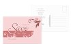 Save-the-Date squiggle square