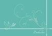 Ansicht 2 - Konfirmation Dankeskarte floral