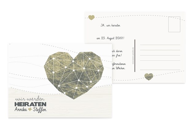 Save-the-Date Sternenbild